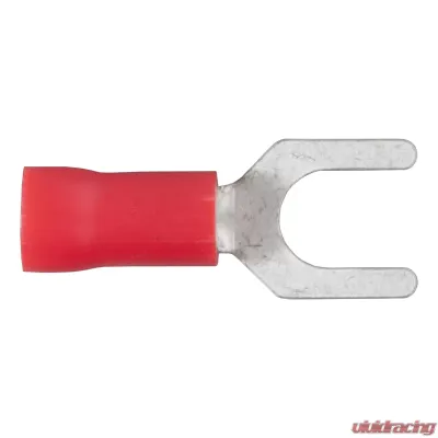 Curt Spade Terminals (22-18 Wire Gauge, #10 Stud Size, 100-Pack) - 59611