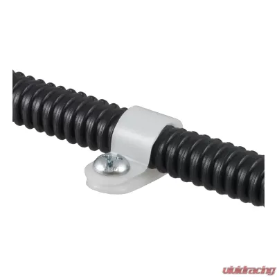 Curt 3/8" I.D. Convoluted Slit Loom Tube Clamps (25-Pack) - 59828