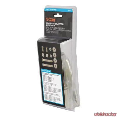 Curt Channel-Style Lunette Eye Hardware Kit - 48621