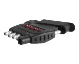 Curt 5-Way Flat Connector Tester