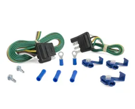 Curt 4-Way Flat Connector Plug & Socket with 12