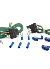 Curt 4-Way Flat Connector Plug & Socket with 12" & 48" Wires & Hardware (Packaged)                                     - 58305 - Image 2