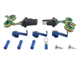 Curt 4-Way Flat Connector Plug & Socket with 12