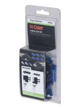 Curt 4-Way Flat Connector Plug & Socket with 12" Wires Each & Hardware (Packaged)                                     - 58344 - Image 2