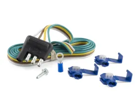 Curt 4-Way Flat Connector Plug with 48