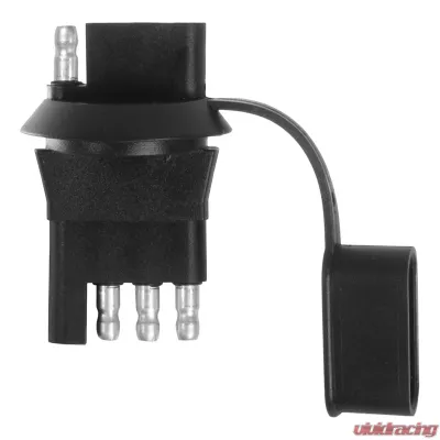 Curt 4-Way Flat License Plate Light Plug Adapter - 58404