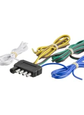 Curt 5-Way Flat Connector Plug with 48" Wires (Trailer Side)                                     - 58540 - Image 2