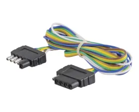 Curt 5-Way Flat Connector Plug & Socket with 72