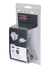 Curt 4-Way Round Connector Plug & Socket (Packaged)                                     - 58671 - Image 3