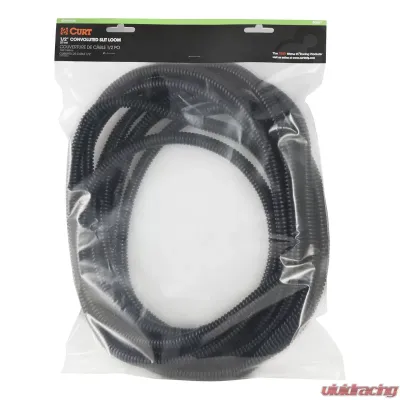 Curt 1/2" Convoluted Slit Loom Tubing (Packaged) - 59827