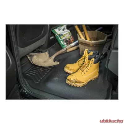 Aries Thermoplastic Rubber Black Rubber StyleGuard XD Floor Liners - 2807609
