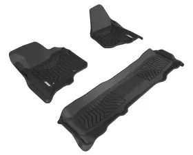 Aries Thermoplastic Rubber Black Rubber StyleGuard XD Floor Liners