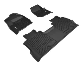 Aries Thermoplastic Rubber Black Rubber StyleGuard XD Floor Liners