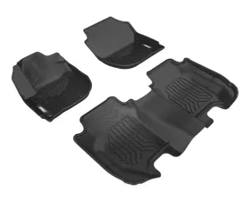 Aries Thermoplastic Rubber Black Rubber StyleGuard XD Floor Liners