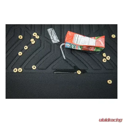 Aries Thermoplastic Rubber Black Rubber StyleGuard XD Floor Liners - 2803509
