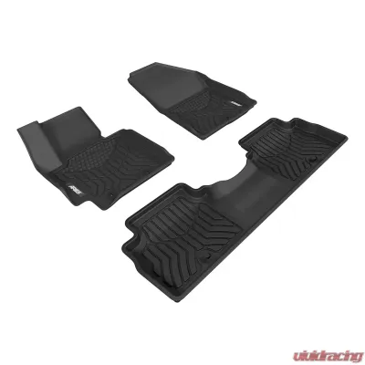 Aries Thermoplastic Rubber Black Rubber StyleGuard XD Floor Liners - 2804809