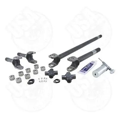 Replacement Axle Kit TJ/XJ/YJ/WJ/ZJ Front Dana 30 27 Spline W/Super Joints 4340 Chrome Moly USA Standard Gear - ZA W24112