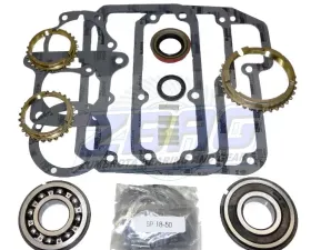 USA Standard Gear T18 Transmission Bearing/Seal Kit with Synchro Rings for Bronco/F100-F500/M400/P350 4-Speed Manual Trans 23mm 7/8 Inch Thick