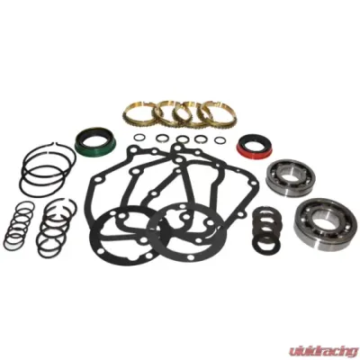 USA Standard Gear Muncie-4 Transmission Bearing Seal Kit with Synchro Rings for Buick Chevy Oldsmobile Pontiac Bizzarrini 4-Speed Manual Trans - ZMBK116WS