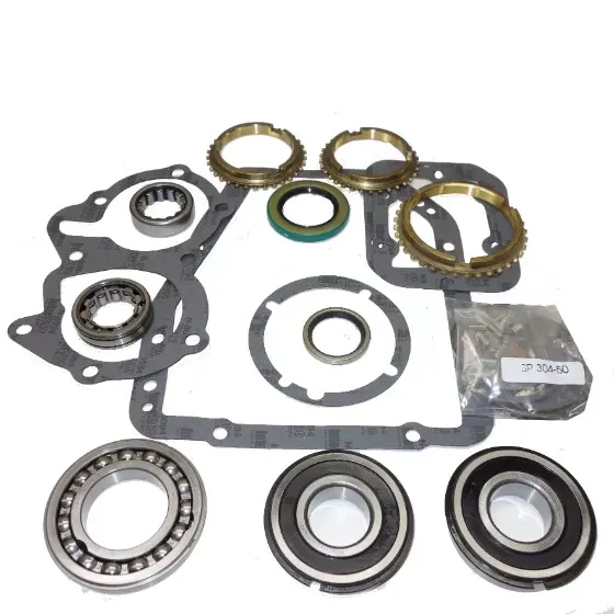 SM465 Transmission Bearing/Seal Kit w/Snychro Rings 88-91 Chevrolet/GMC Trucks 4-Speed Manual Trans Aluminum Top Cover USA Standard Gear - ZMBK129LWS
