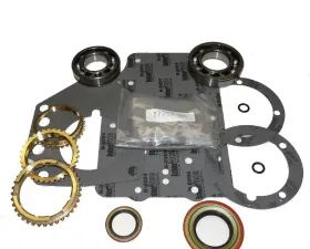 USA Standard Gear RUG/T170 Transmission Bearing/Seal Kit with Synchro Rings for 66-73 Mercury Toploader 4-Speed