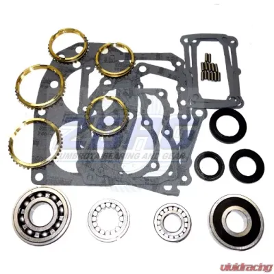 USA Standard Gear AX4/AX5 Transmission Bearing Seal Kit with Synchro Rings for 84-87 Jeep Wrangler Cherokee Comanche Wagoneer 4-Speed 5-Speed 23mm Input - ZMBK161AWS