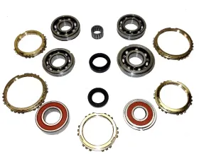 USA Standard Gear Samurai Transmission Bearing/Seal Kit with Synchro Rings for 86-95 Suzuki Samurai 5-Speed