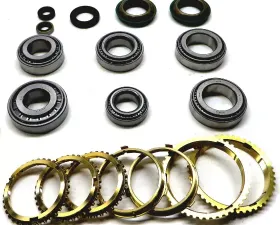 USA Standard Gear MR8 Transmission Bearing/Seal Kit with Synchro Rings for Chevy Beretta, Cavalier, Corsica, Oldsmobile Achieva, Cutlass, Pontiac Grand Am, Sunfire 5-Speed Manual Trans