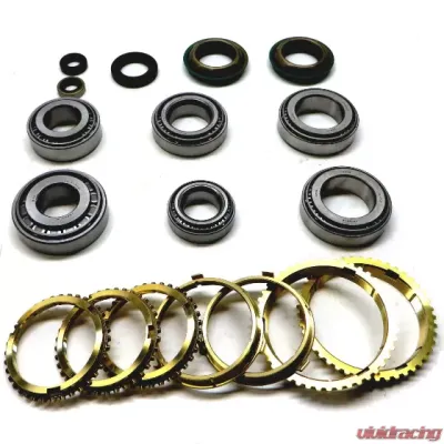 USA Standard Gear MR8 Transmission Bearing/Seal Kit with Synchro Rings for Chevy Beretta, Cavalier, Corsica, Oldsmobile Achieva, Cutlass, Pontiac Grand Am, Sunfire 5-Speed Manual Trans - ZMBK194BWS