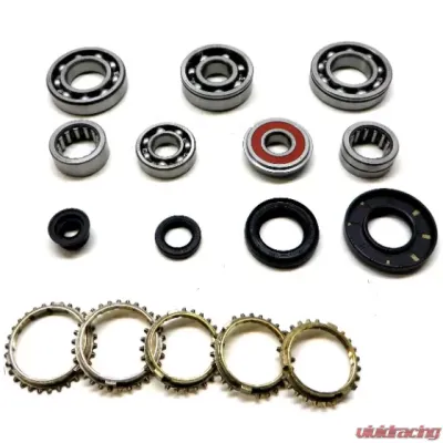 USA Standard Gear GV/GW Transmission Bearing Seal Kit with Synchro Rings for 84-87 Honda Civic/Wagovan - ZMBK225WS