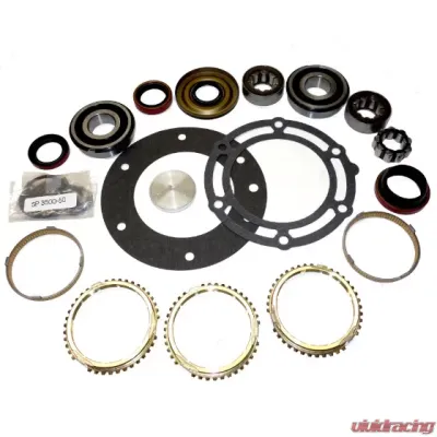 USA Standard Gear Getrag 5-Speed Transmission Bearing/Seal Kit with Synchro Rings for 95-07 Chevrolet GMC C1500 C2500 K1500 K2500 S10 Sonoma Isuzu Hombre Blazer Jimmy 0.9 Inch Input Output Bearings - ZMBK235DWS