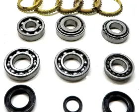 USA Standard Gear M5AF3 Transmission Bearing/Seal Kit with Synchro Rings for 95-96 Hyundai Accent 5-Speed Manual