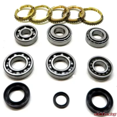 USA Standard Gear M5AF3 Transmission Bearing/Seal Kit with Synchro Rings for 95-96 Hyundai Accent 5-Speed Manual - ZMBK270WS