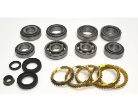 USA Standard Gear Transmission Bearing/Seal Kit with Synchro Rings for 89 Colt, 89-94 Sonata, 92-93 Expo, 87-92 Galant, 89 Mirage, 89-94 Plymouth Colt 5-Speed