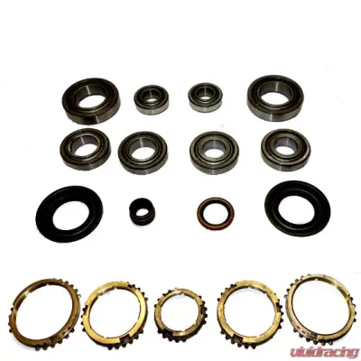 USA Standard Gear M5TX Transmission Bearing/Seal Kit with Synchro Rings for 94-96 Escort, 94-97 Kia Sephia, 93-94 Mazda 323, 92-95 Mazda MX-3, 90-03 Mazda Protege, 91-99 Mercury Tracer - ZMBK277AWS
