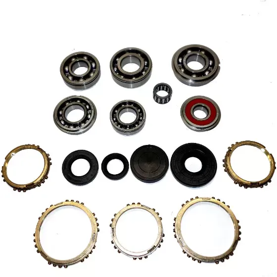 VIT5 Transmission Bearing/Seal Kit w/Synchro Rings 98-04 Chevrolet Tracker/99-13 Suzuki Grand Vitara/99-04 Suzuki Vitara 5-Speed Manual Trans 4x4 USA Standard Gear - ZMBK293BWS