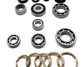 USA Standard Gear ZMBK386WS Transmission Bearing/Seal Kit with Synchro Rings for 1992-2000 Honda Civic, 1993-1997 Honda Civic del Sol 5-Speed Manual SOHC VTEC