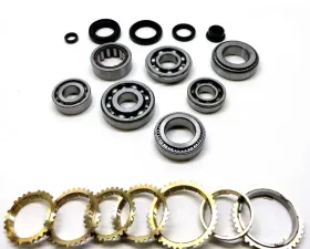 USA Standard Gear S80/Y80/YS1 Transmission Bearing/Seal Kit with Synchro Rings for 1992-2001 Acura Integra 5-Speed Manual