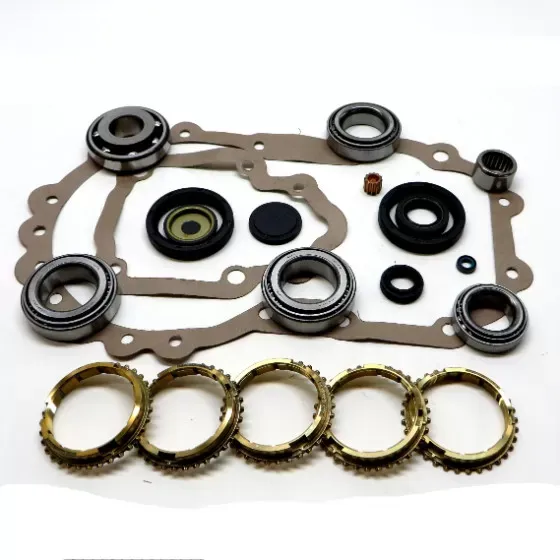 02A/02B Transmission Bearing/Seal Kit w/Synchro Rings 5-Speed Manual Trans 27 Tooth 1-2 Synchro Rings USA Standard Gear - ZMBK420WS