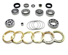 USA Standard Gear F5M51 Transmission Bearing/Seal Kit with Synchro Rings for Dodge/Mitsubishi 5-Speed