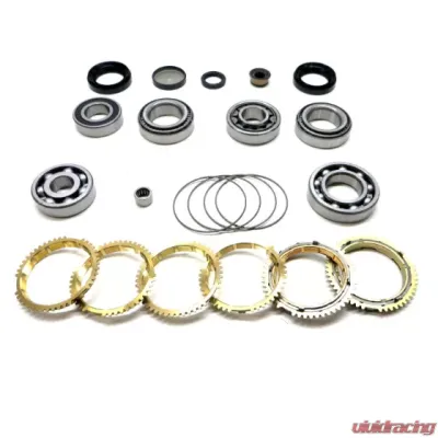 USA Standard Gear F5M51 Transmission Bearing/Seal Kit with Synchro Rings for Dodge/Mitsubishi 5-Speed - ZMBK497BWS