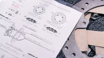 JJuan Brake System Big Brake Kit Can-Am Maverick X3 Turbo RS DS XMR RC RR                                     - JJ-X3-BRKT - Image 8