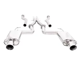 B&B Exhaust Catback Exhaust System Cadillac CTS-V Coupe w/X-pipe 2011-2012