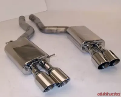 B&B Exhaust Axle Back Exhaust System BMW E60 M5 2006-2009 - FBMW-1110