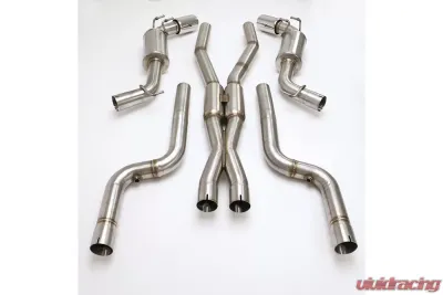 B&B Exhaust Sport Catback Exhaust System w/Round Tips Chevrolet Camaro 6.2L 2014-2015 - FBOD-0706