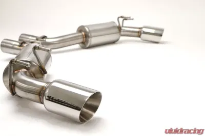 B&B Exhaust Sport Catback Exhaust System w/Round Tips Chevrolet Camaro 6.2L 2014-2015 - FBOD-0706