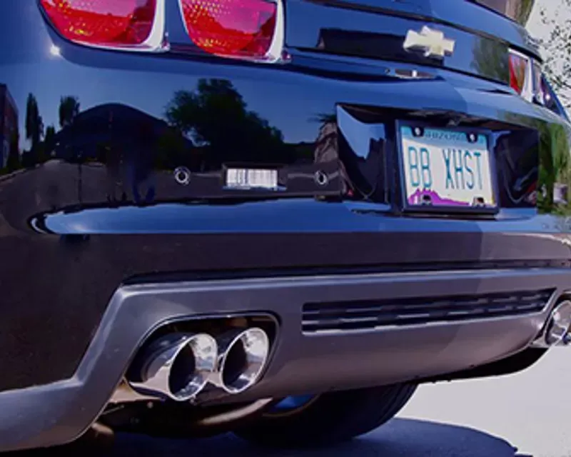 B&B Exhaust PRT Catback Exhaust w/4-Inch Quad Round Tips Chevrolet Camaro ZL1 2013-2015 - FBOD-0715