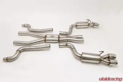B&B Exhaust Catback Exhaust System w/Round Tips No NPP Chevrolet Camaro Z28 12-15 - FBOD-0720