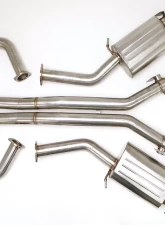 B&B Exhaust Catback Exhaust System w/4-Inch Quad Round Double Wall Tips Chevrolet Camaro SS 2016-2020                                     - FBOD-0730 - Image 4