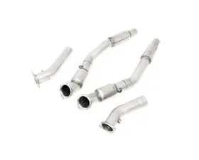 B&B Exhaust Front Pipes with Cats Cadillac CTS V 2009-2014